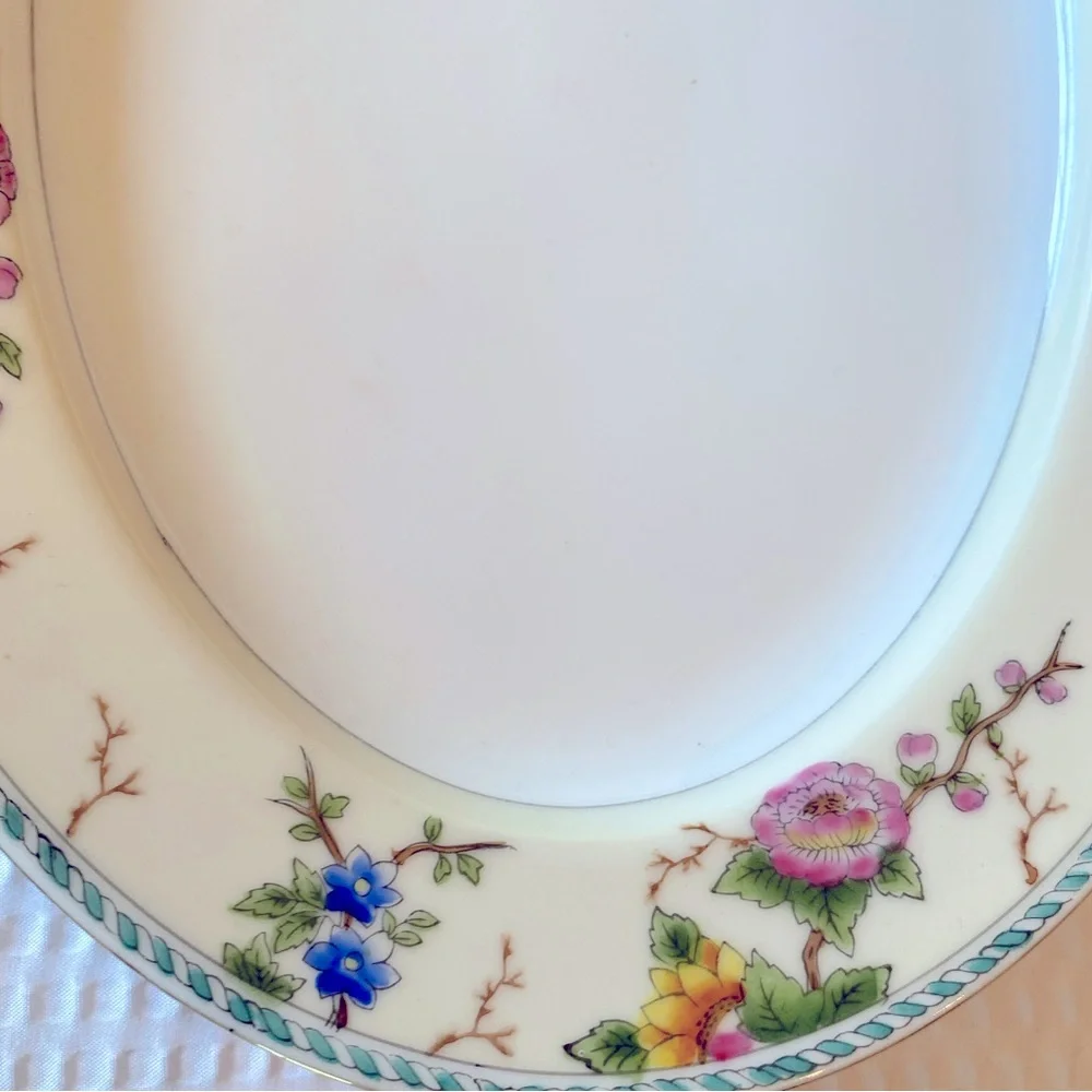 Noritake Platter Amerita Floral 12 inches
